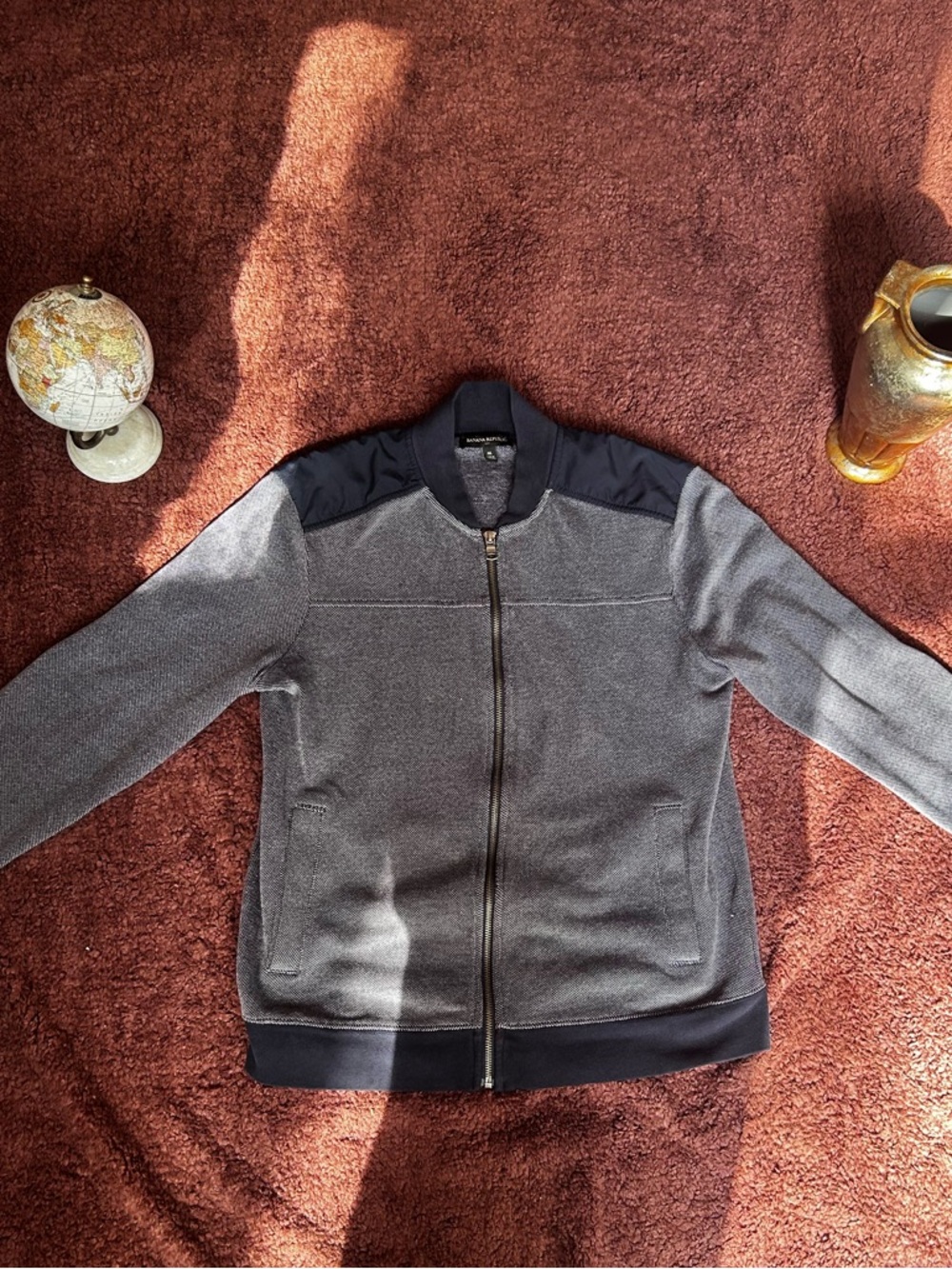 Banana Republic Navy Bomber Jacket